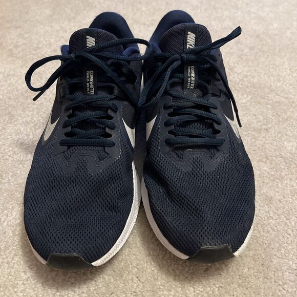 Nike Downshifter 9 Men’s 8.5 Navy Blue - Picture 3 of 12